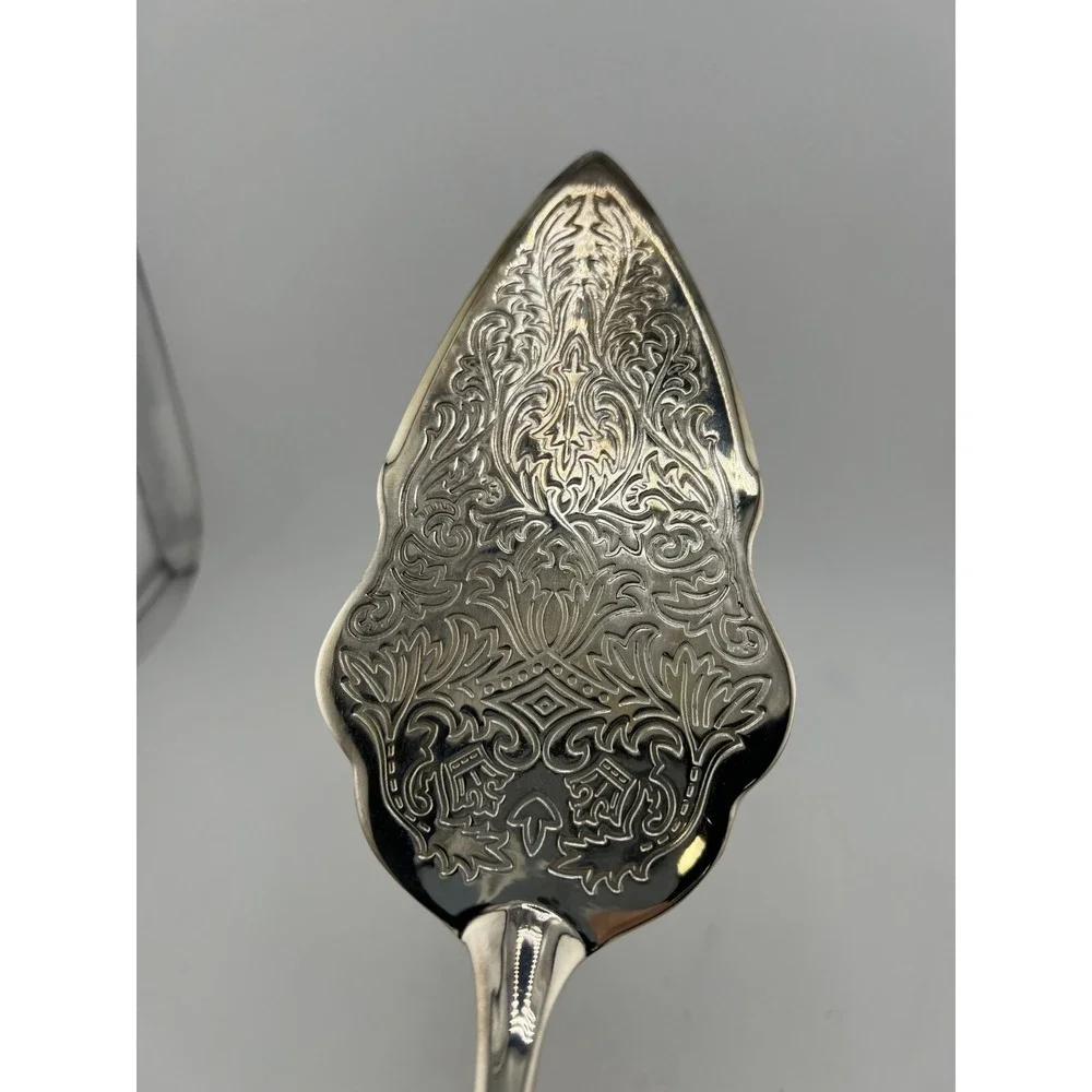 Royal‎ Limited Silver Plated Ornate Embossed Cake Server 11.25